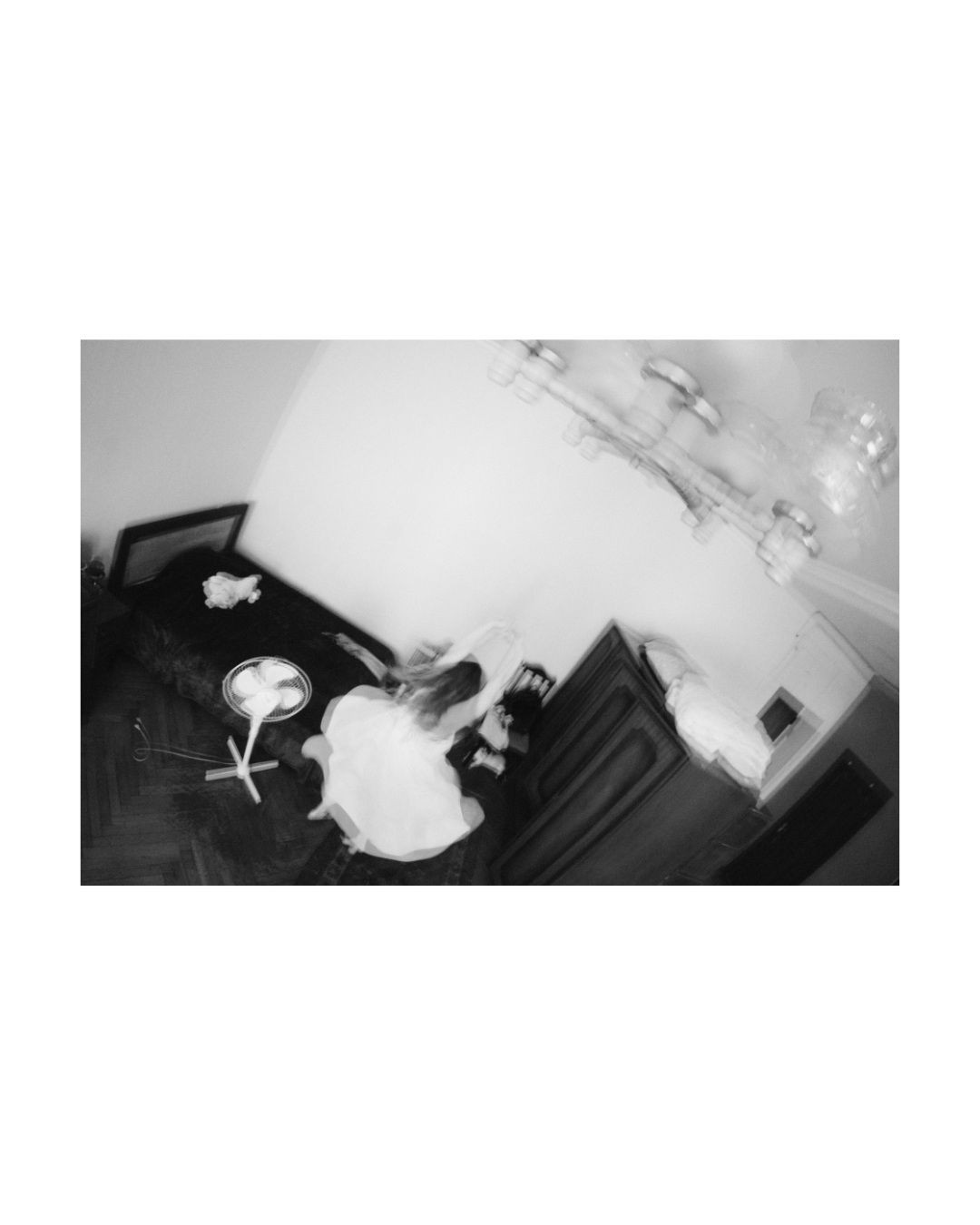 female portrait artwork, Aksana, woman in house series photograph 10