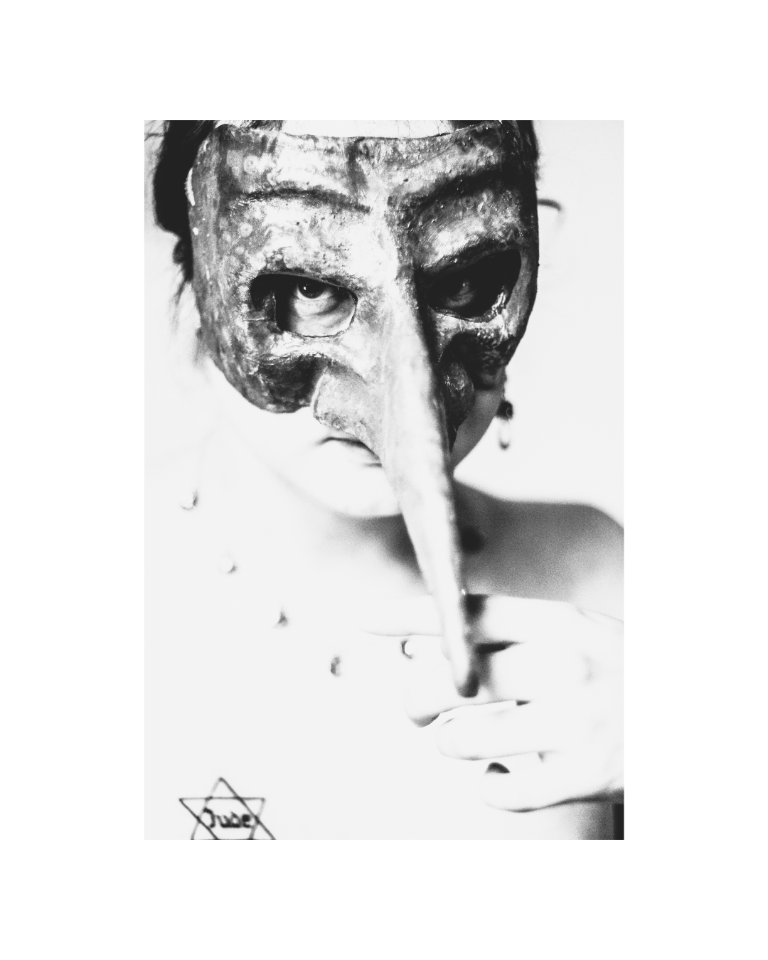black and white photography artwork, Person who dive me into renaissance series photograph 9