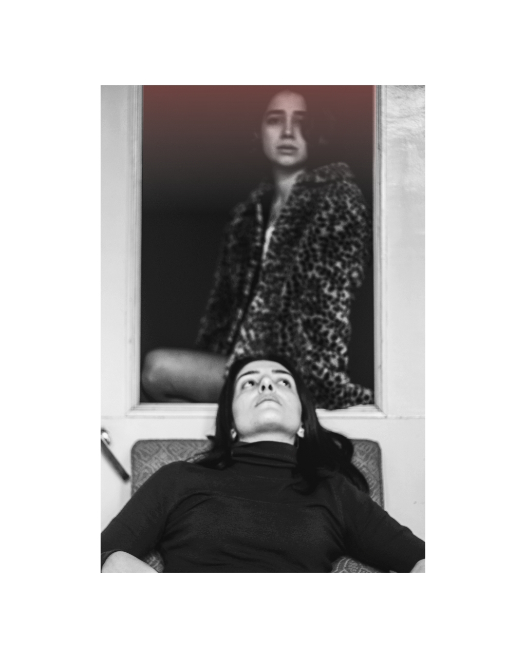 Shadow and reflection series, female portrait photography photograph 12 of 6