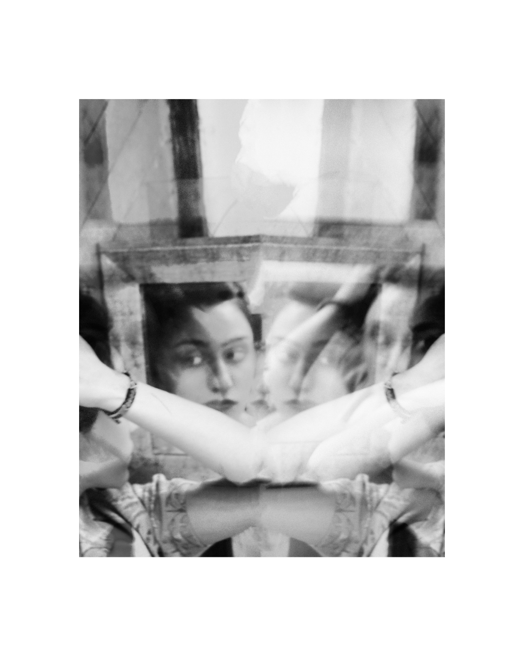conceptual portrait photography artwork, Serine series photograph 7