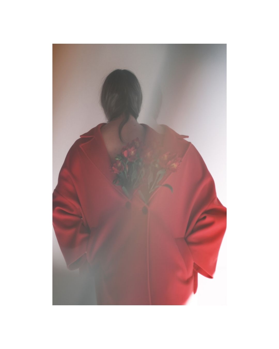 portait photgraphy photograph by Lilit L Hovhanni - Red
