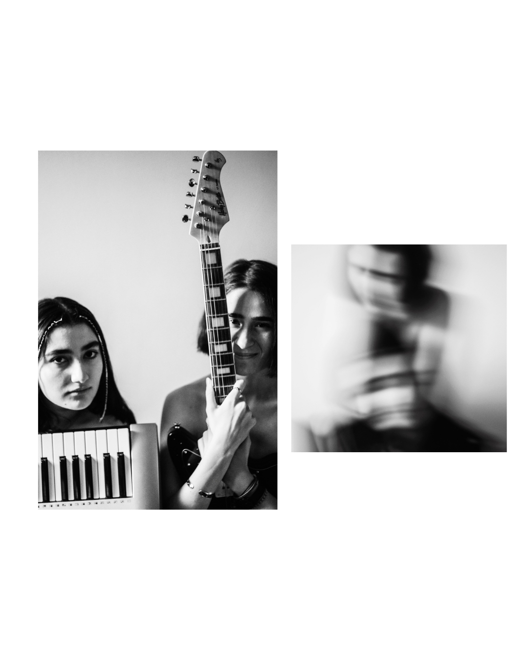 monochrome photography artwork, Tiezerk band series photograph 2