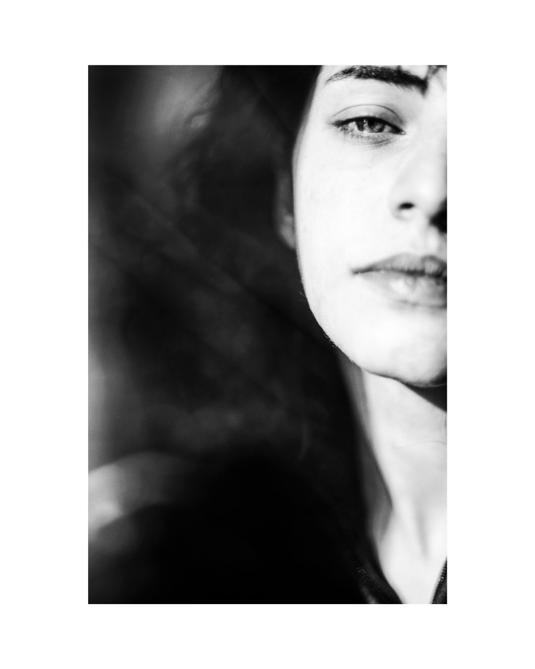 abstract portraits artwork, Abstracted portraits series photograph 13