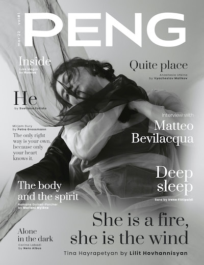 PENG magazine, publication, Kraków, Poland - cover: image by visual artist Lilit L Hovhanni